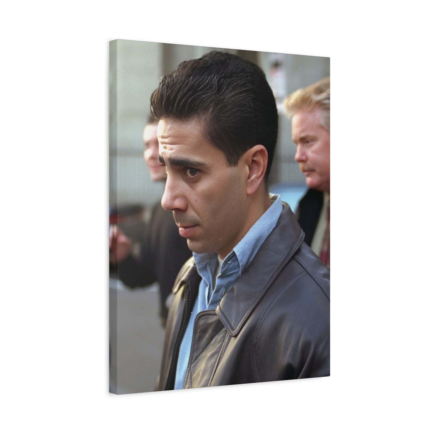Skinny Joey Merlino 1990s Philly Most Hated Stretched Canvas Art