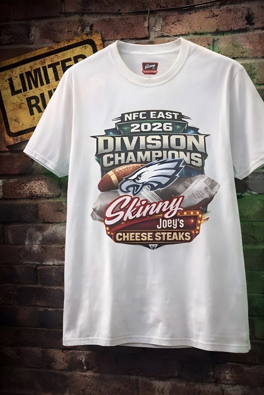 2026 NFC East Division Champions T-Shirt (Limited)