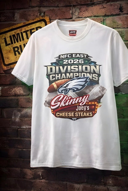 2026 NFC East Division Champions T-Shirt (Limited)