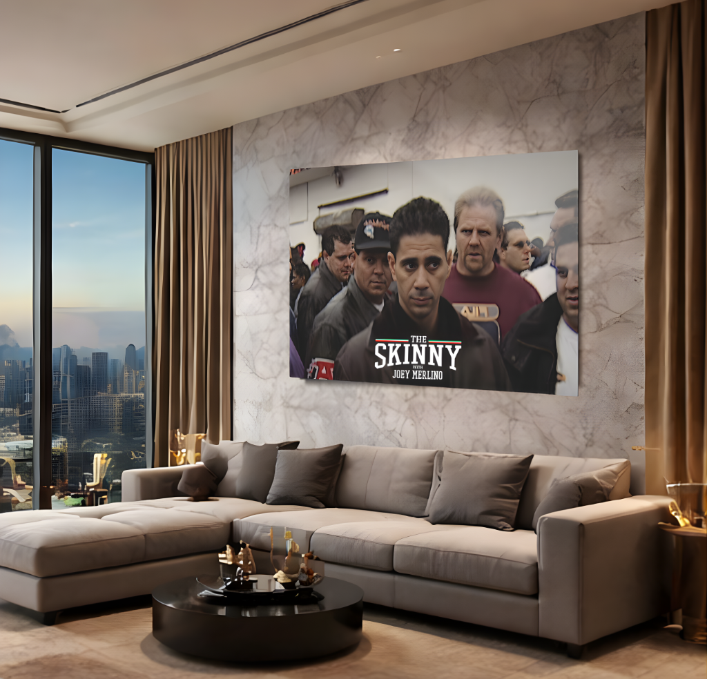 Skinny Joey Merlino Acrylic Glass Wall Art