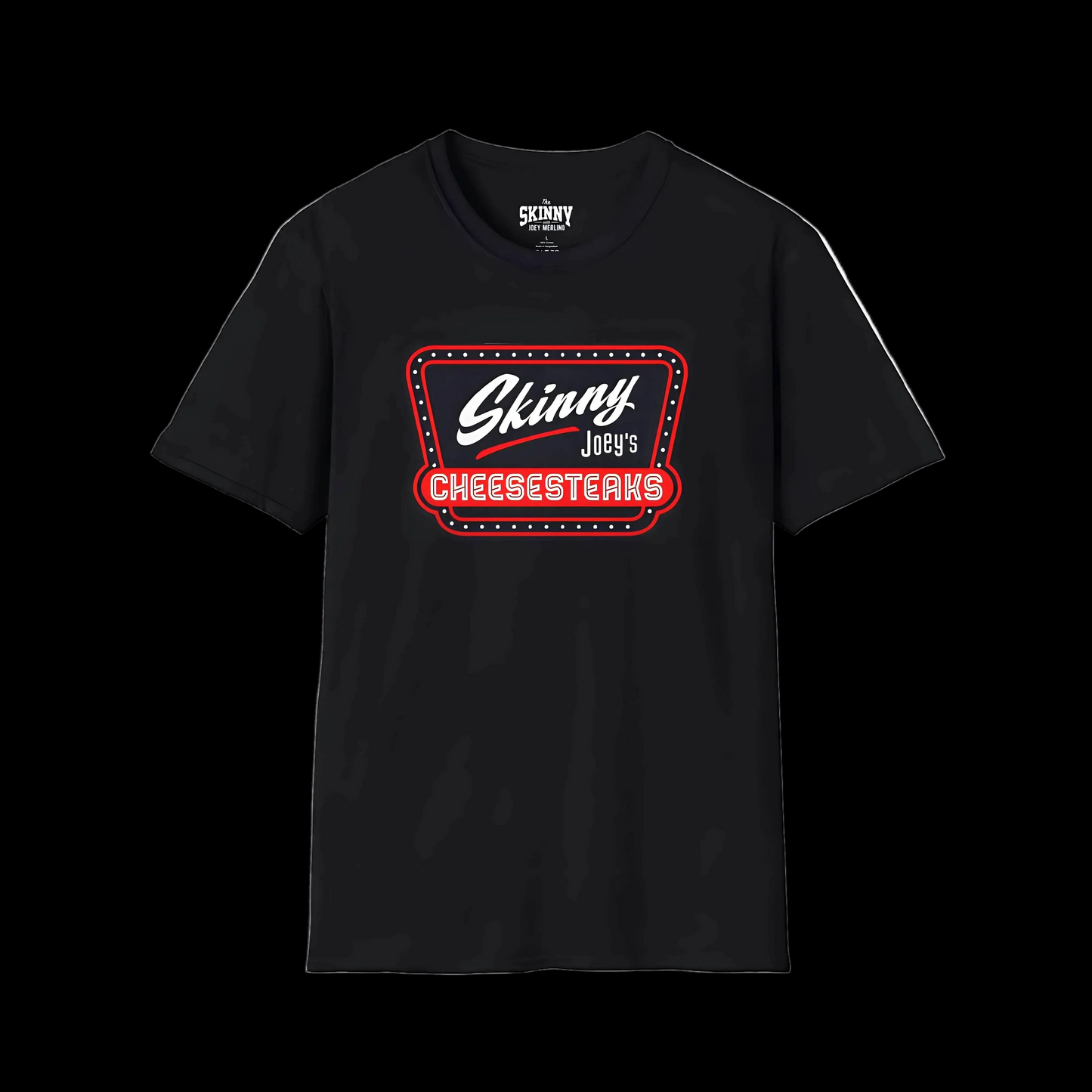 Skinny Joey Cheesesteaks Official Philly Merch Tee Shirt