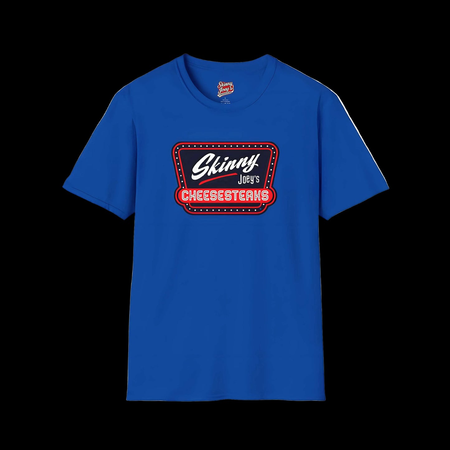 Skinny Joey Cheesesteaks Official Philly Merch Tee Shirt