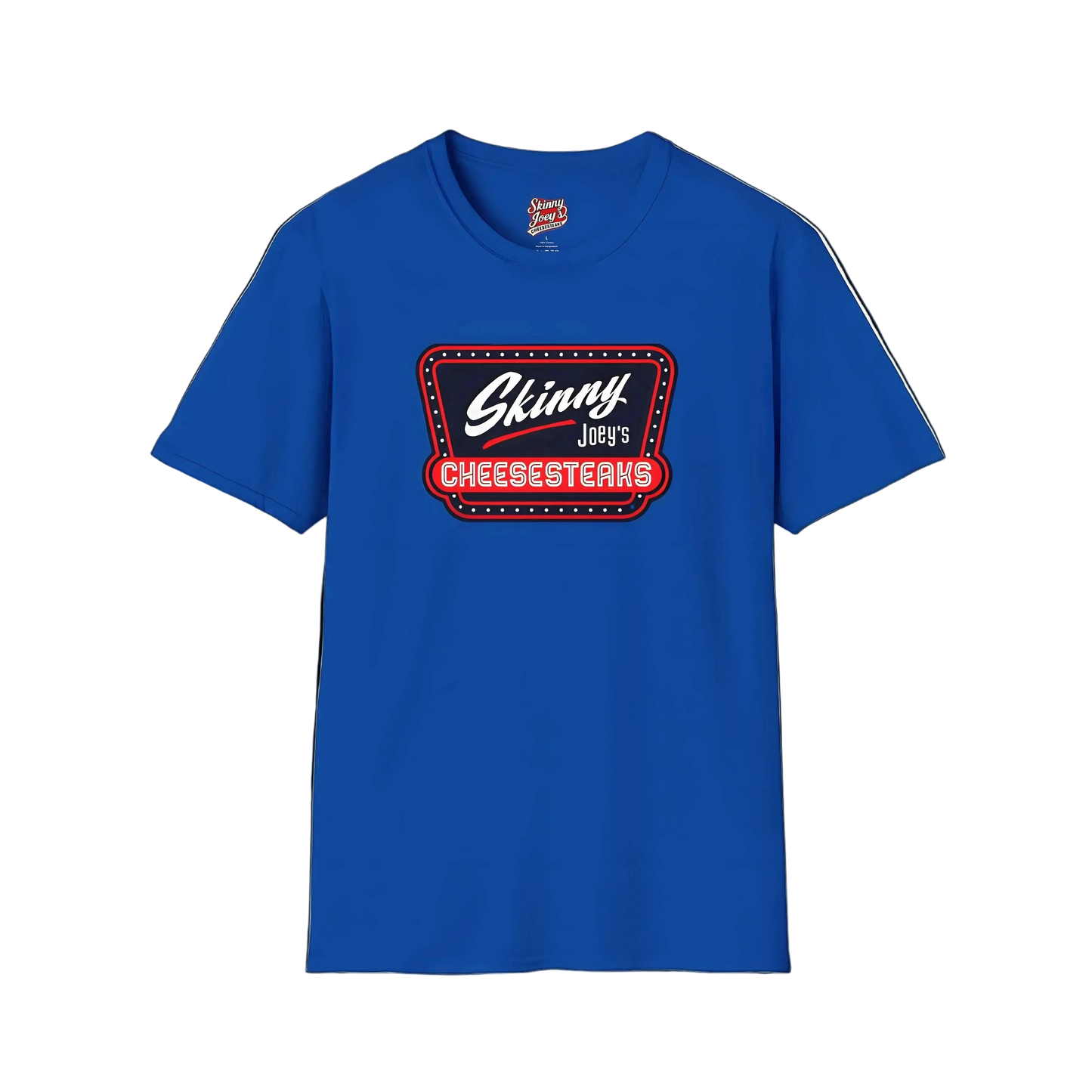 Skinny Joey Cheesesteaks Official Philly Merch Tee Shirt