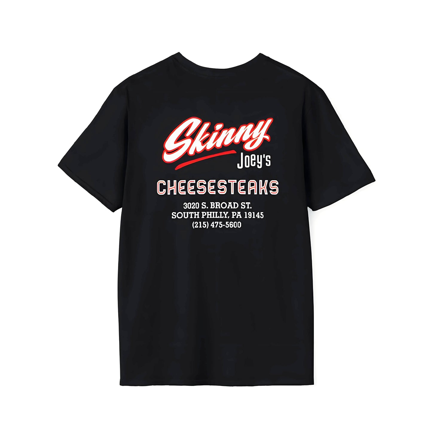 Skinny Joey Cheesesteaks Official Philly Merch Tee Shirt