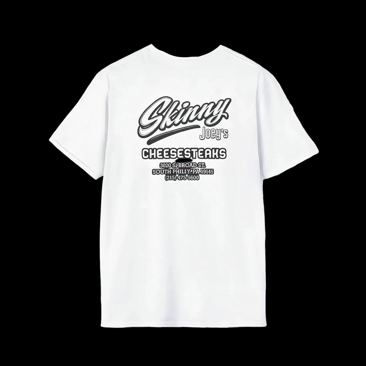 Skinny Joey Cheesesteaks Official Philly Merch Tee Shirt