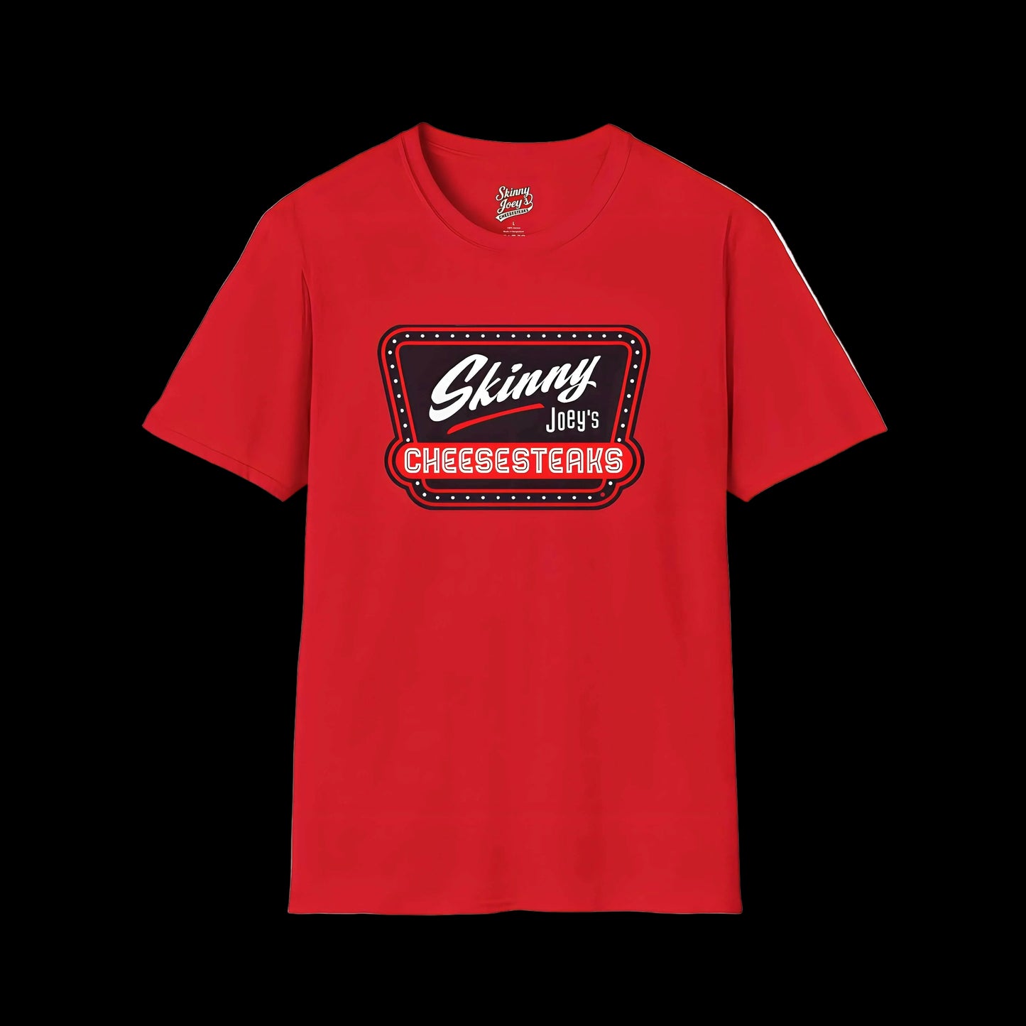 Skinny Joey Cheesesteaks Official Philly Merch Tee Shirt