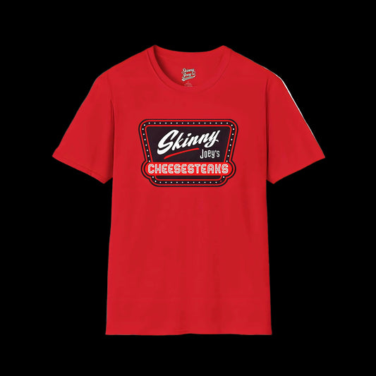 Skinny Joey Cheesesteaks Official Philly Merch Tee Shirt