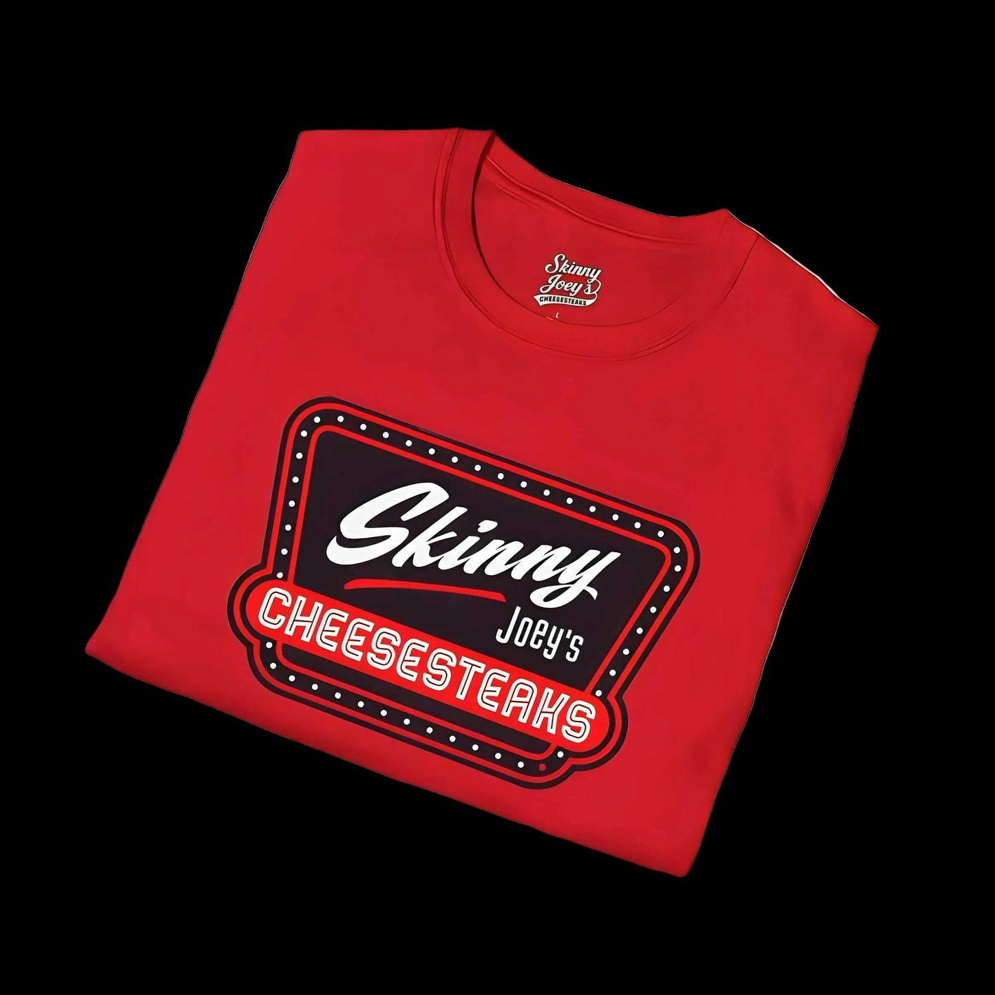 Skinny Joey Cheesesteaks Official Philly Merch Tee Shirt