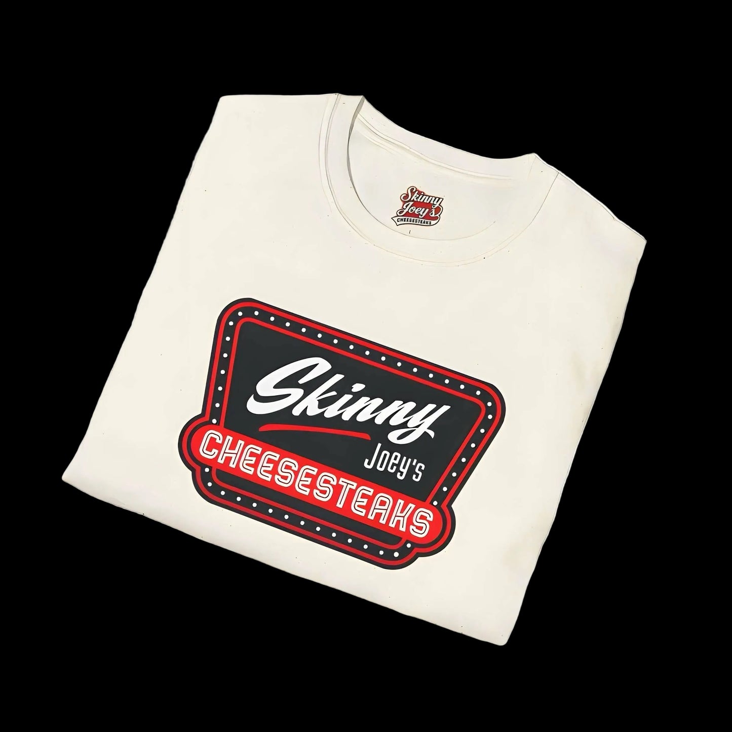 Skinny Joey Cheesesteaks Official Philly Merch Tee Shirt