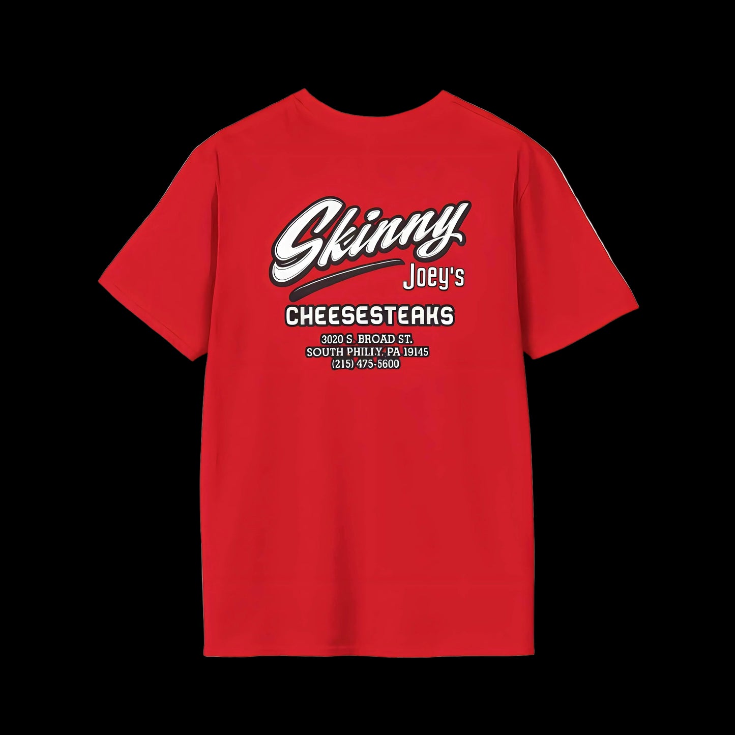 Skinny Joey Cheesesteaks Official Philly Merch Tee Shirt