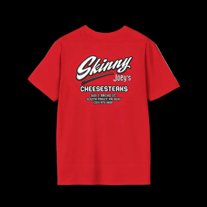 Skinny Joey Cheesesteaks Official Philly Merch Tee Shirt