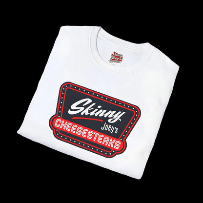 Skinny Joey Cheesesteaks Official Philly Merch Tee Shirt
