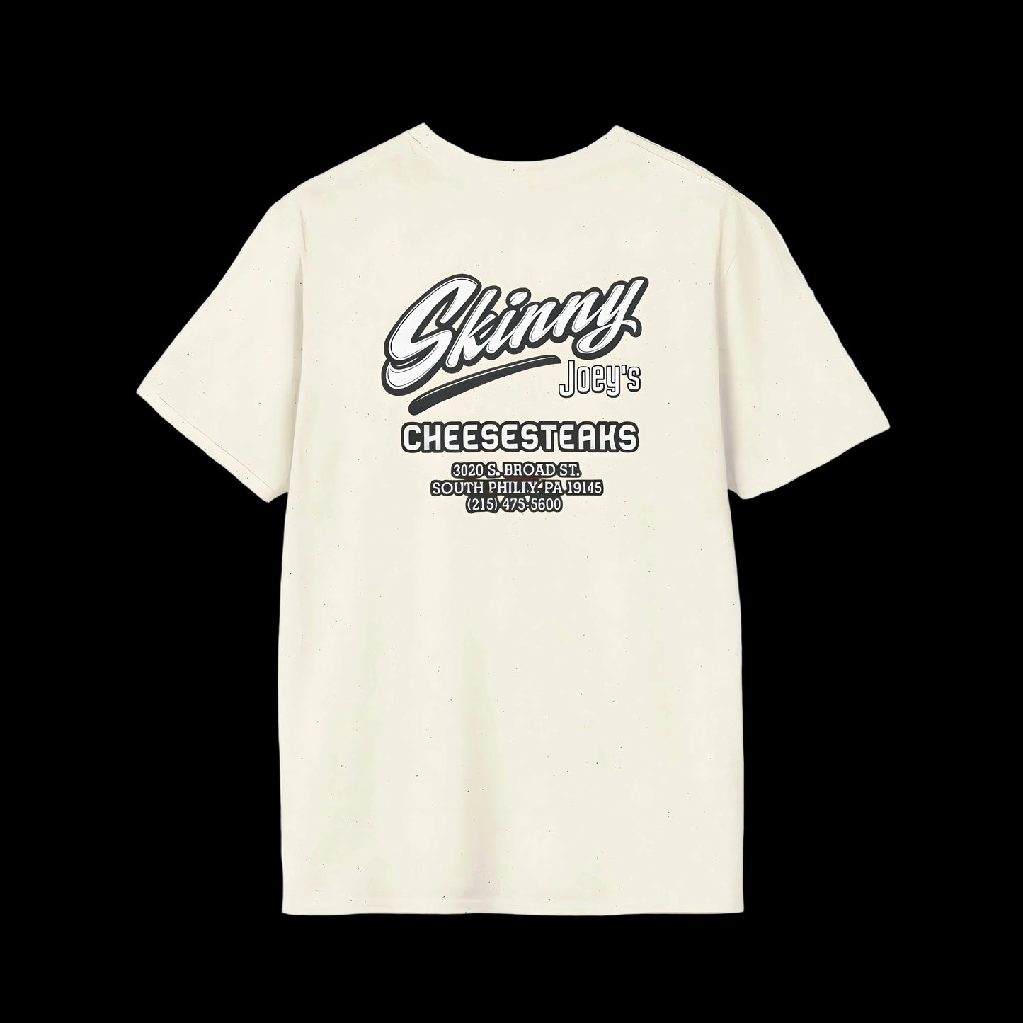 Skinny Joey Cheesesteaks Official Philly Merch Tee Shirt