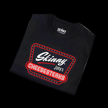 Skinny Joey Cheesesteaks Official Philly Merch Tee Shirt