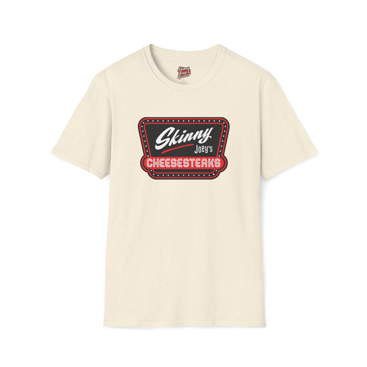 Skinny Joey Cheesesteaks Official Philly Merch Tee Shirt