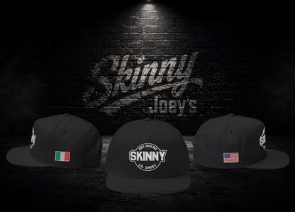 Skinny Joey Lil Snuff Embroidered Italy U.S.A Hat
