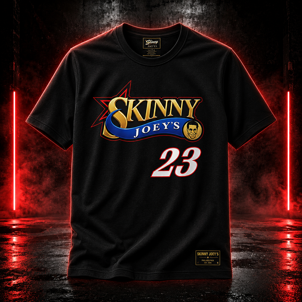 Skinny Joey's x LBJ23 Philly T-Shirt