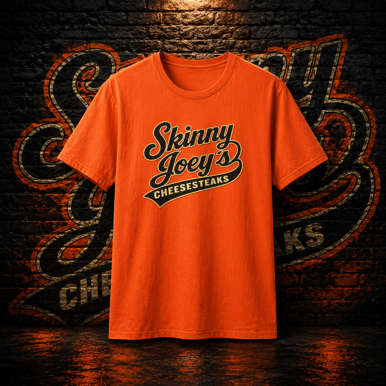 Skinny Joey's Cheesesteaks Halloween T Shirt