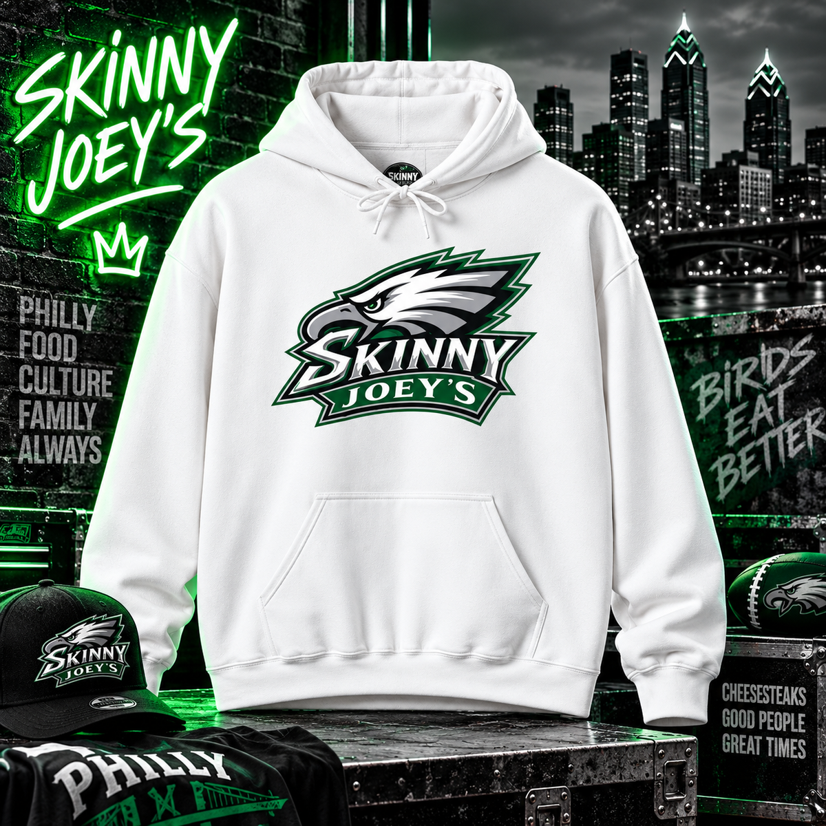 Skinny Joey’s x Eagles 2026 Hoodie