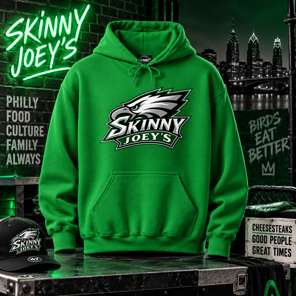 Skinny Joey’s x Eagles 2026 Hoodie
