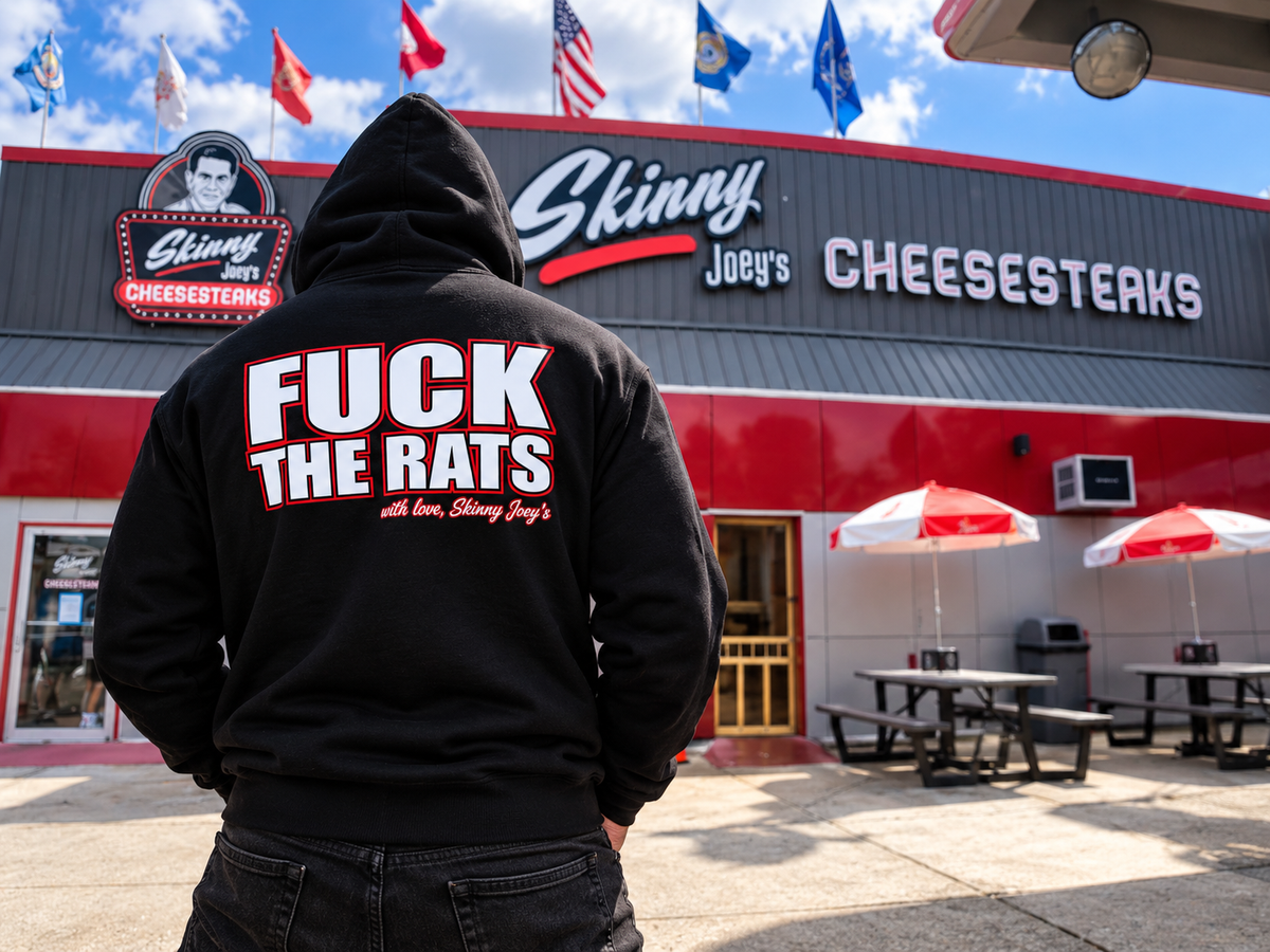 Skinny Joey Fuck The Rats Hoodie Pullover