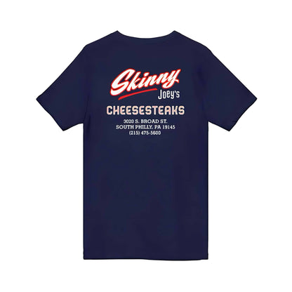 Skinny Joey's Cheesesteaks V-Neck T-Shirt