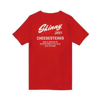 Skinny Joey's Cheesesteaks V-Neck T-Shirt
