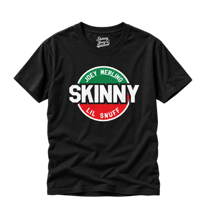 The Skinny Italian Flag Logo T Shirt