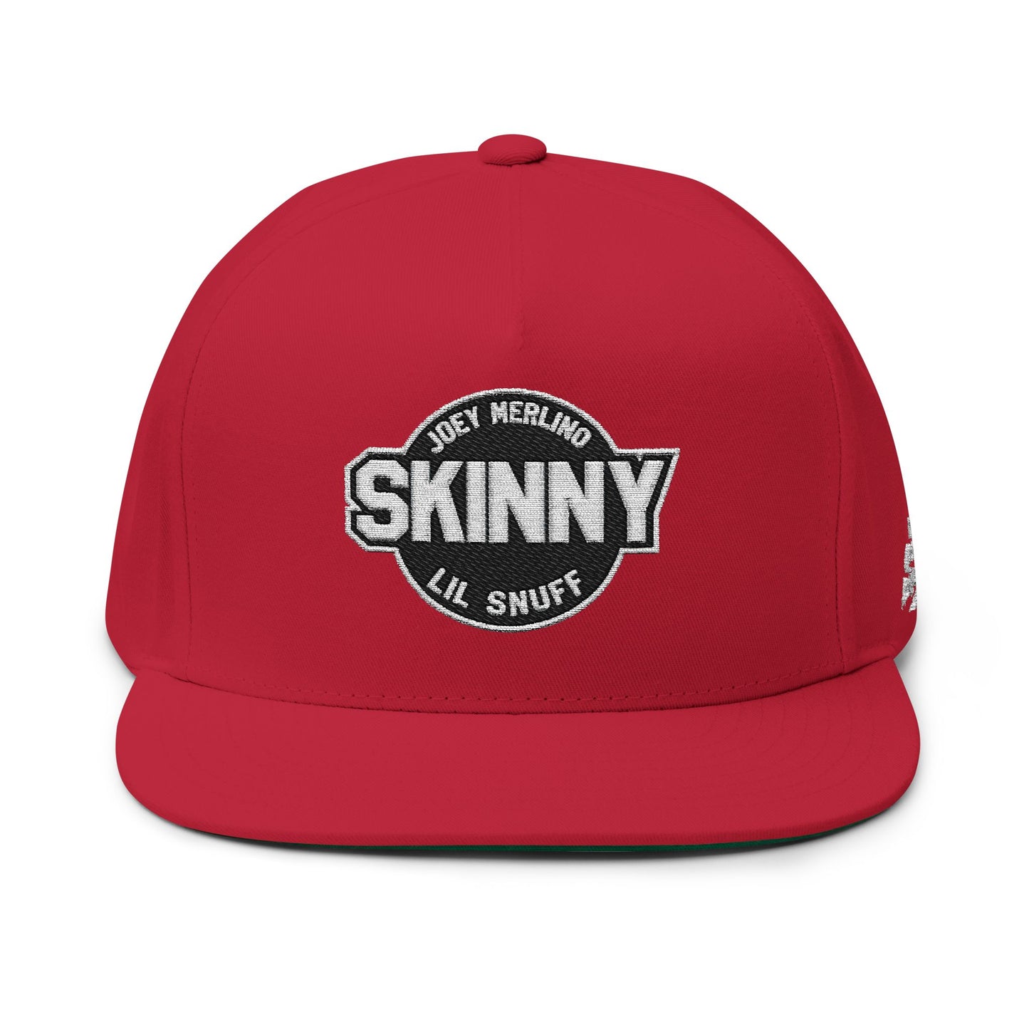 Skinny Joey Lil Snuff Embroidered Flat Bill Cap