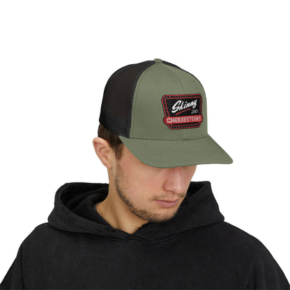 Embroidered Skinny Joey's Snapback Trucker Cap