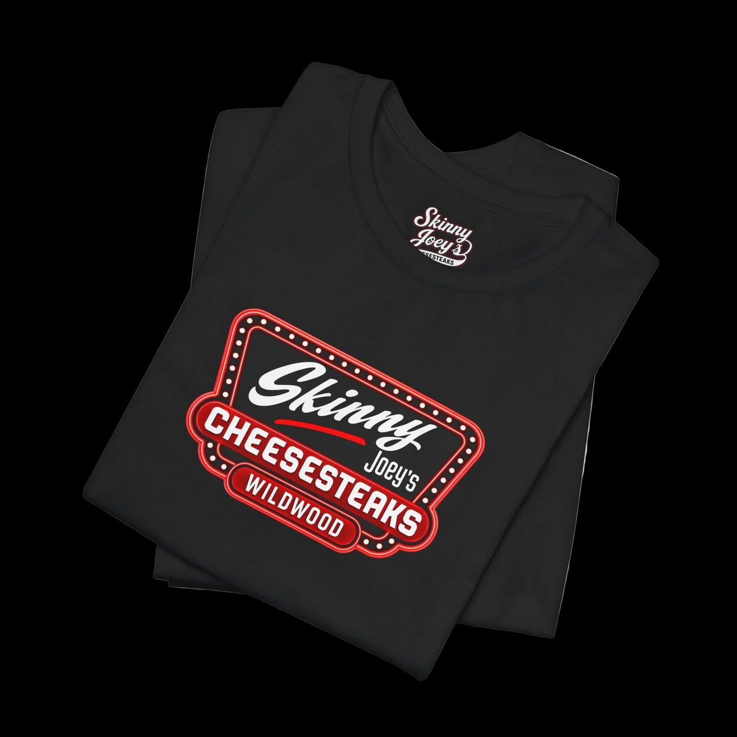 Skinny Joey's Cheesesteaks Official Wildwood T-Shirt