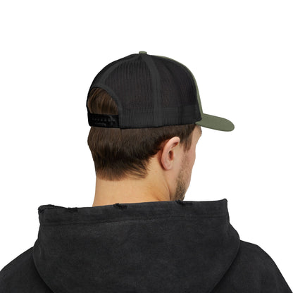 Skinny Podcast Trucker Cap - "Skinny" Retro Patch Snapback
