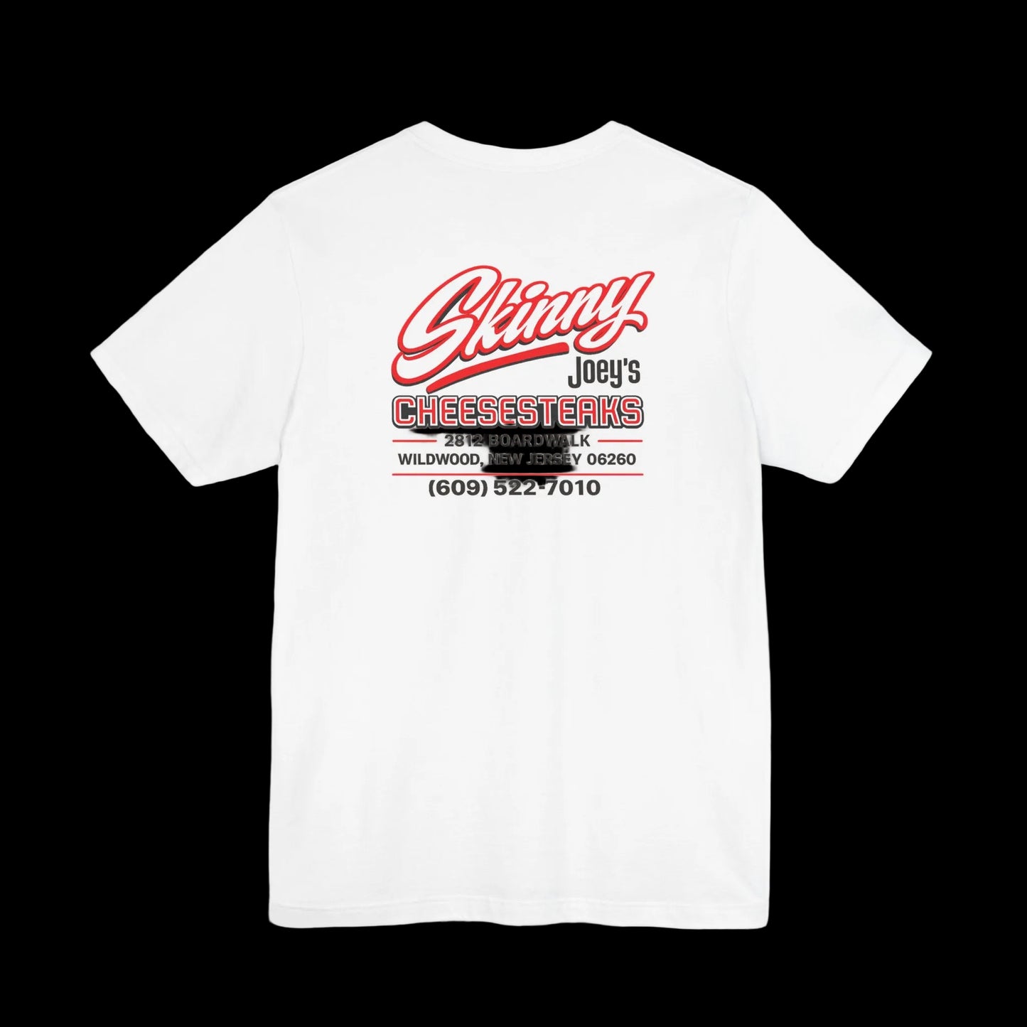 Skinny Joey's Cheesesteaks Official Wildwood T-Shirt