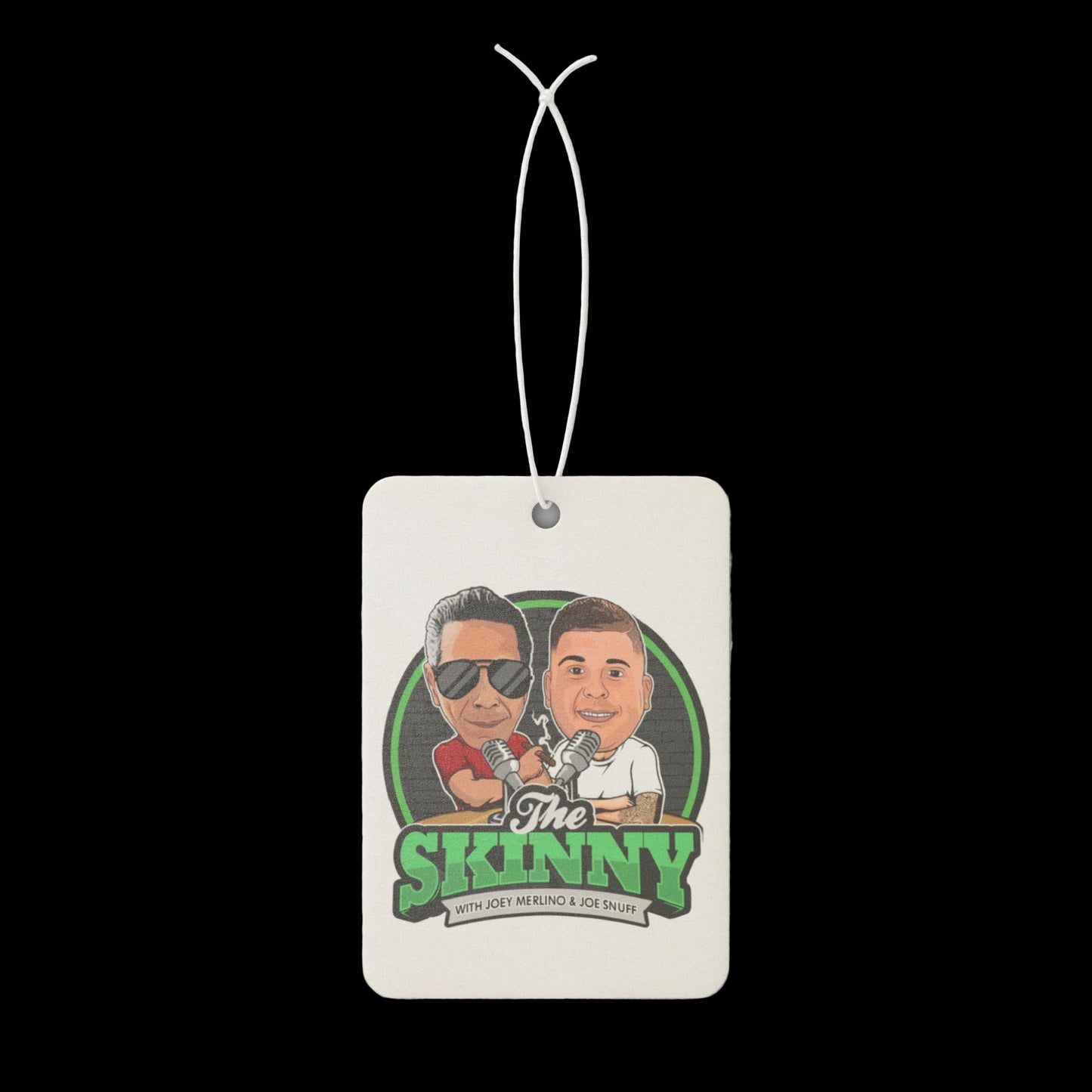The Skinny Podcast Car Air Freshener