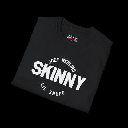 Skinny Joey Merlino & Lil Snuff Podcast Logo T-Shirt (GLOBAL)