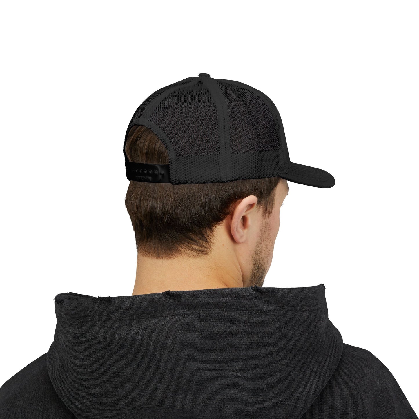 Skinny Podcast Trucker Cap - "Skinny" Retro Patch Snapback