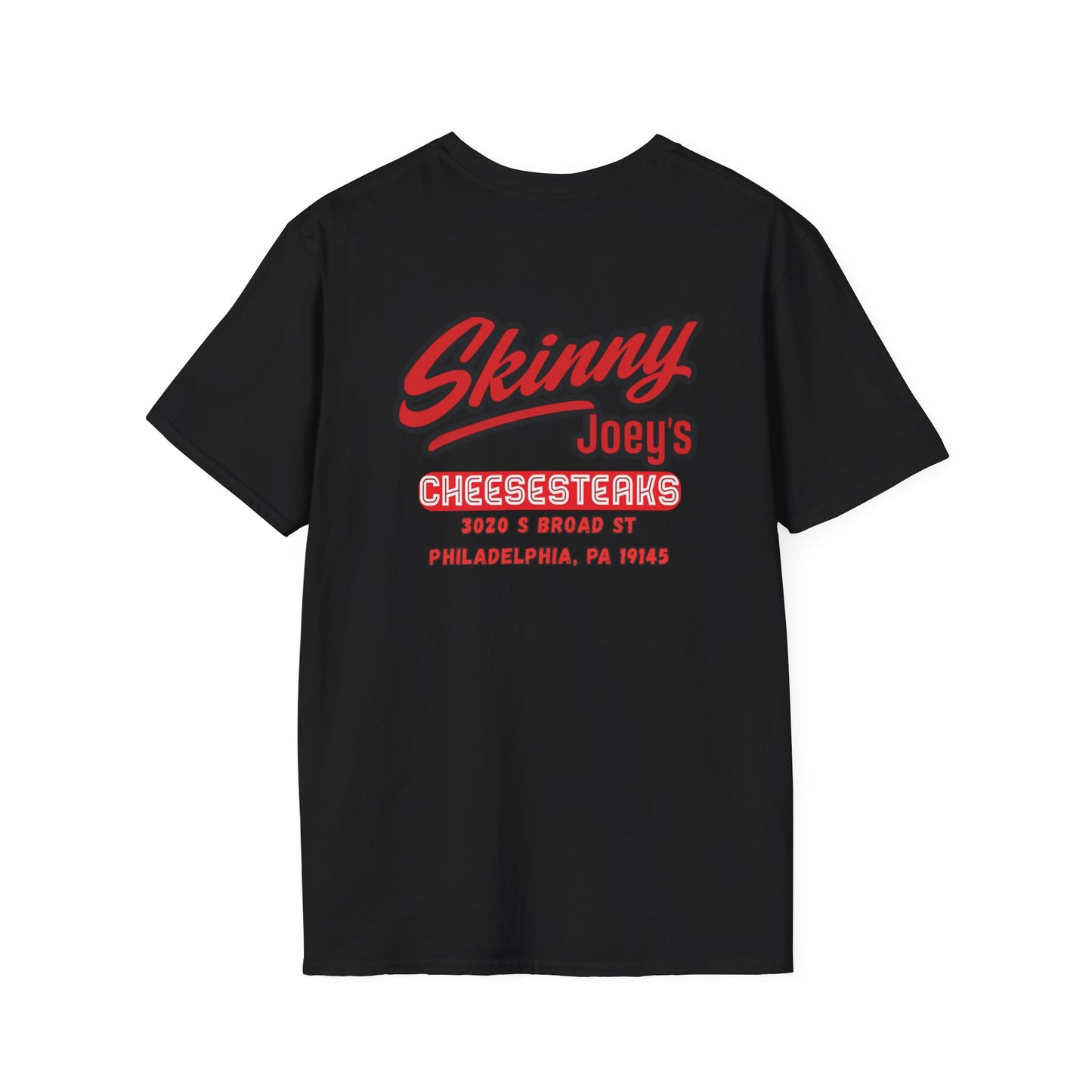 Skinny Joey Cheesesteaks Official Philly Merch Tee Shirt