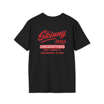 Skinny Joey Cheesesteaks Official Philly Merch Tee Shirt