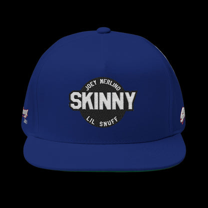 Skinny Joey Lil Snuff Embroidered Flat Bill Cap