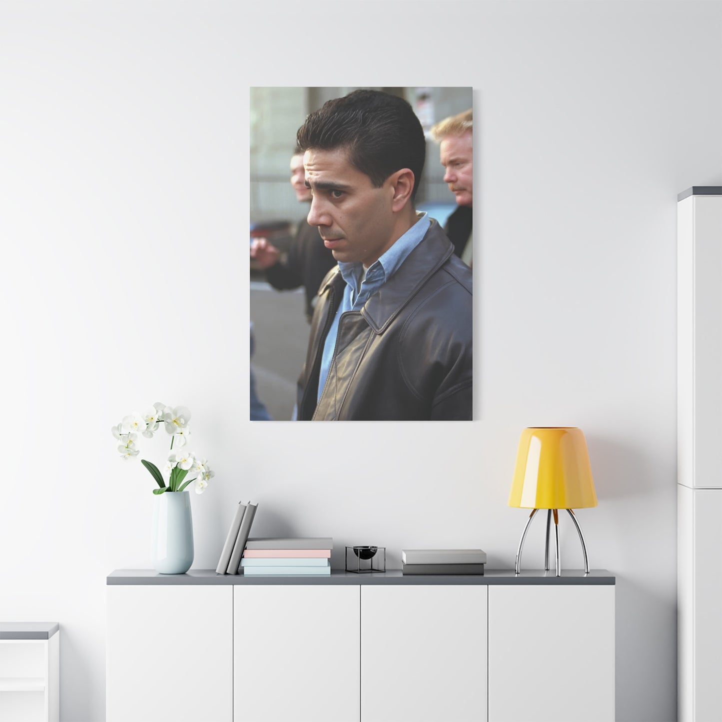 Skinny Joey Merlino 1990s Philly Most Hated Stretched Canvas Art