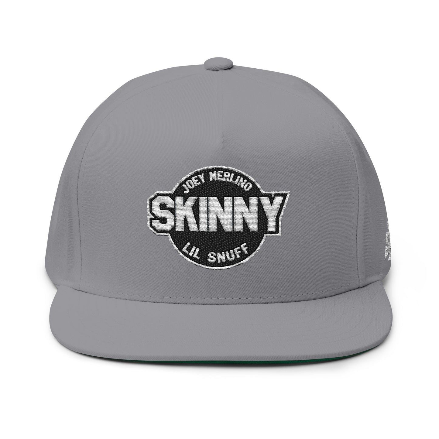 Skinny Joey Lil Snuff Embroidered Flat Bill Cap