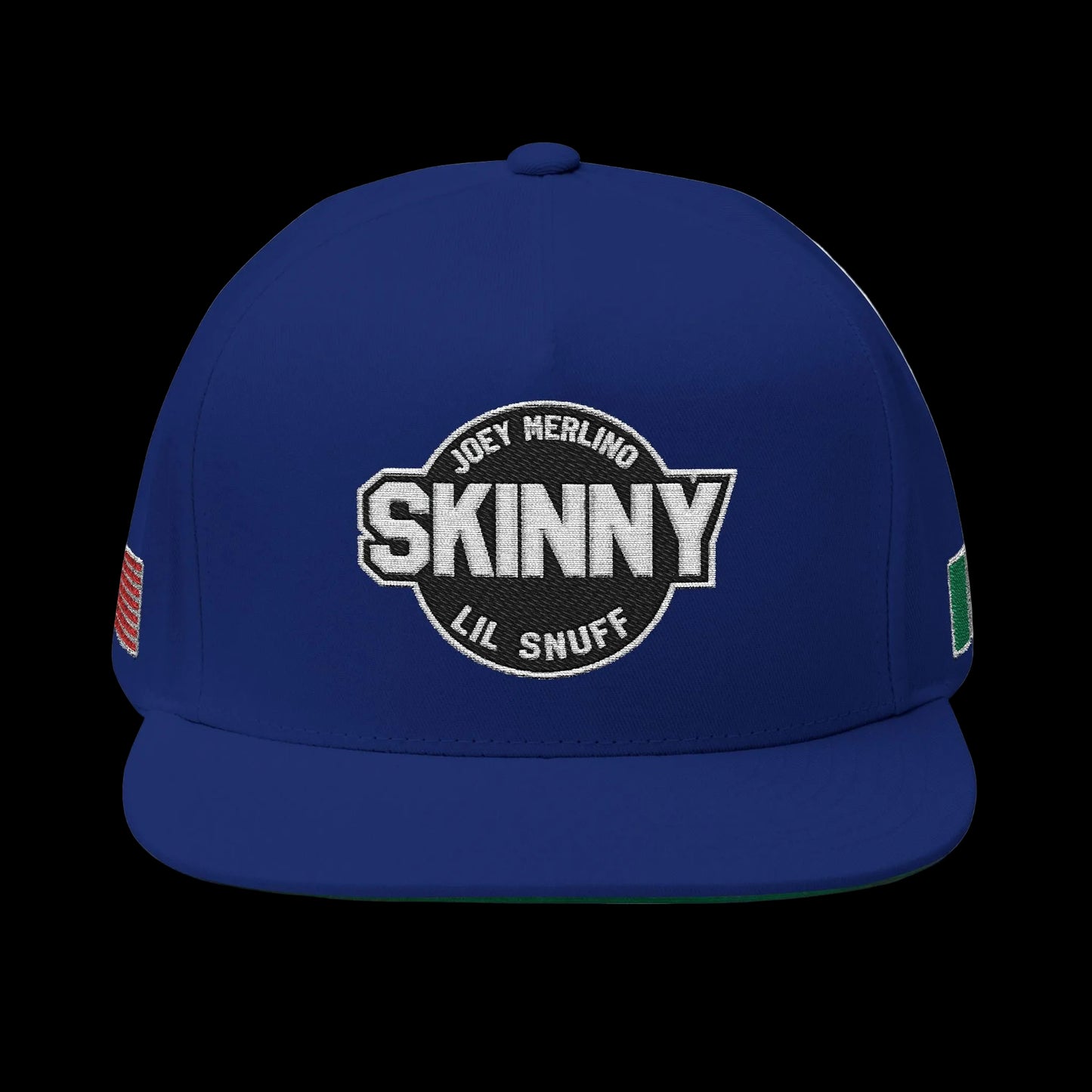 Skinny Joey Lil Snuff Embroidered Italy U.S.A Hat
