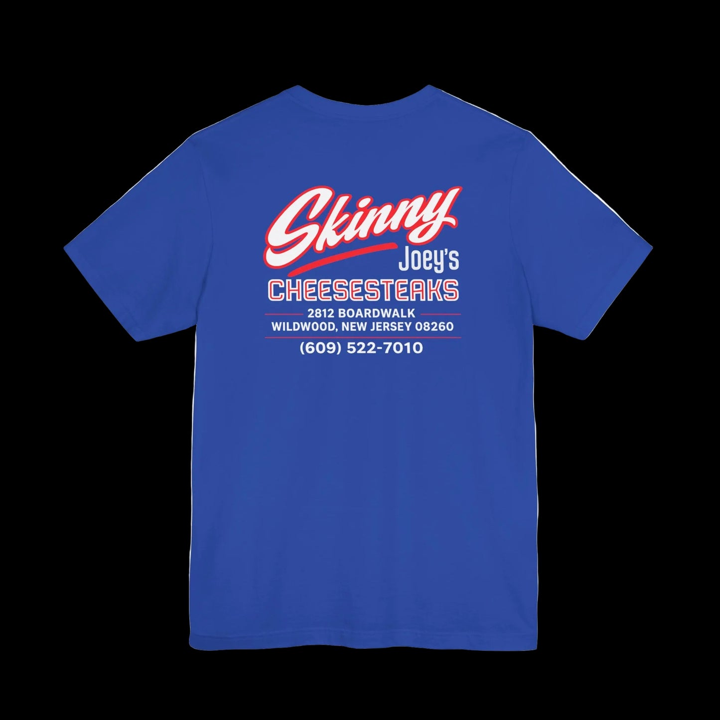 Skinny Joey's Cheesesteaks Official Wildwood T-Shirt