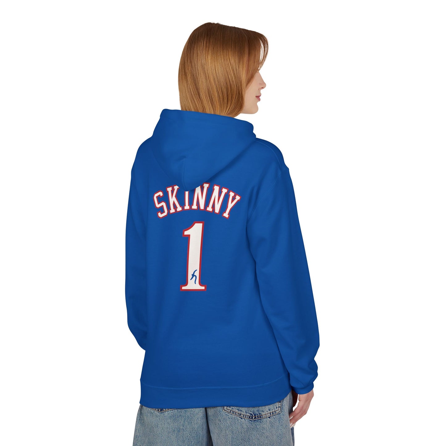 Philly Skinny Joey Logo x Sixers Home Team Hoodie