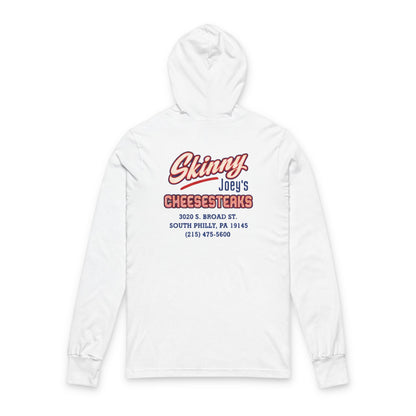Skinny Joey's Cheesesteaks Hooded Long Sleeve Tee