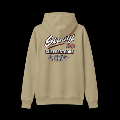 Skinny Joey's Cheesesteaks Hooded Sweatshirt — Philly Diner Logo Pullover