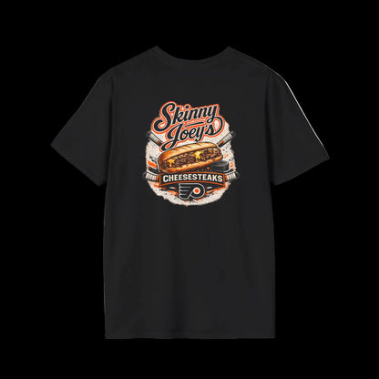 Retro Flyers graphic tee, gallery photo 6, Philly crime family culture apparel