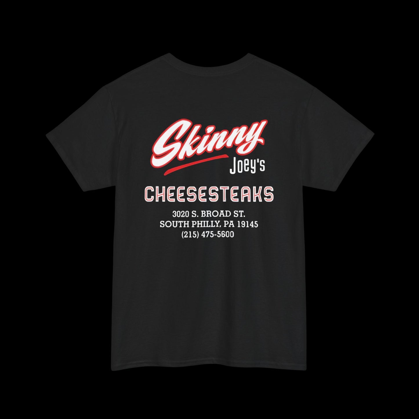 Skinny Joeys Cheesesteaks Unisex Heavy Cotton Tee (GLOBAL)