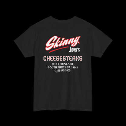 Skinny Joeys Cheesesteaks Unisex Heavy Cotton Tee (GLOBAL)