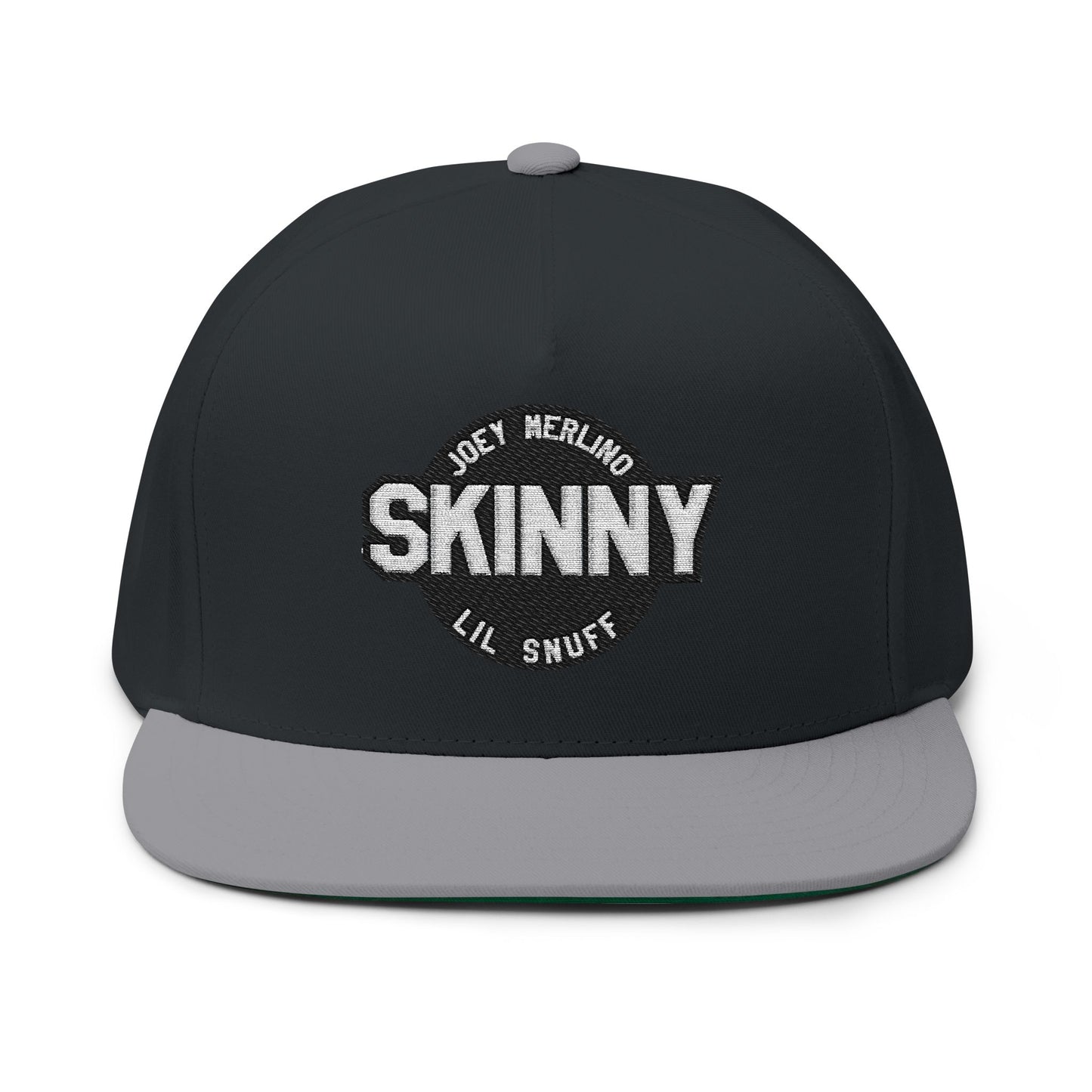 Skinny Joey Lil Snuff Embroidered Flat Bill Cap